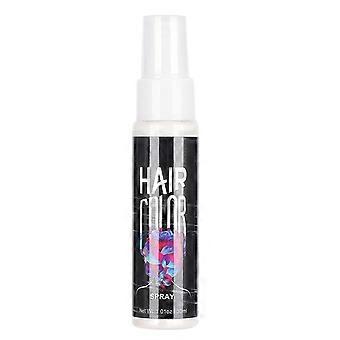 Unisex DIY Hair Color Spray Dye Mist Disposable Nourishing Temporary Modeling Salon 30mlWhite