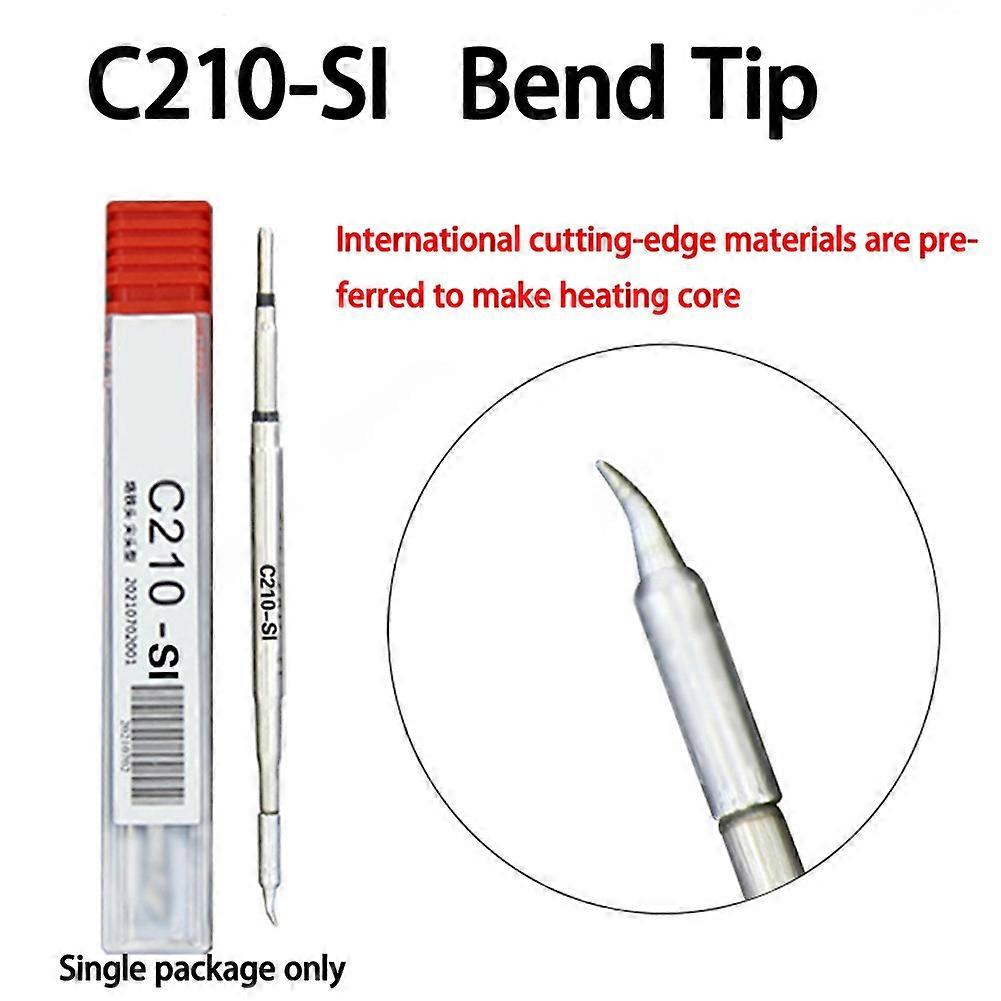 C210 Soldering Iron Tips Lead Free Welding Tip T26 Handle Iron Tips Heating Core