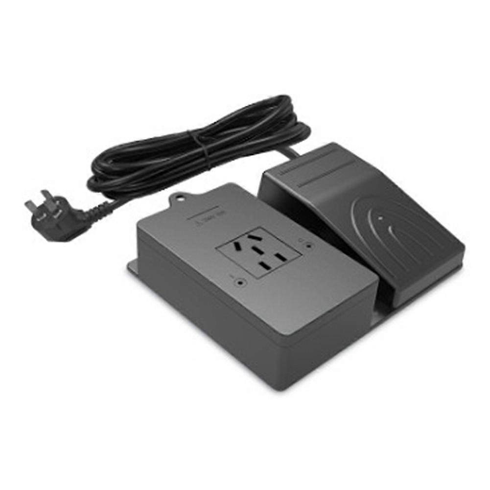 250V Foot Switch Control Power Outlet Foot Control Outlet Switch Switch Type,Used in Electric Fans,Power Control US Plug