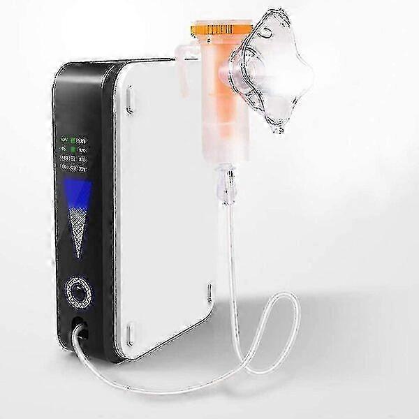 Mini oxygen concentrator with automatic power-off protection and high oxygen flow