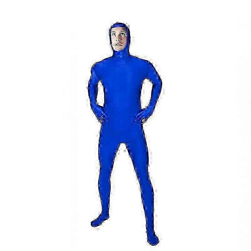 w Invisible Morph Zentai Suit Spandex Open Face Cosplay Costume For Mens Womens