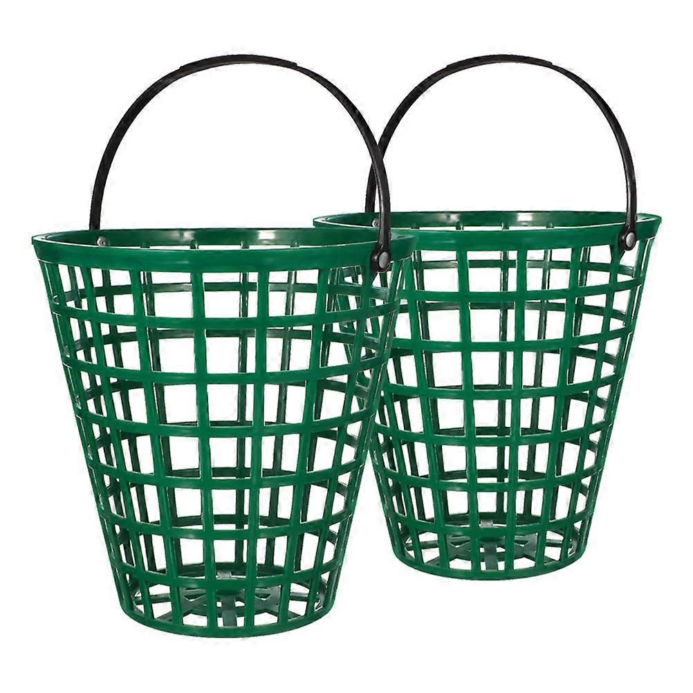 Ball Bucket Portable Golf Ball Holder for Efficient Collection 2Pcs Pack