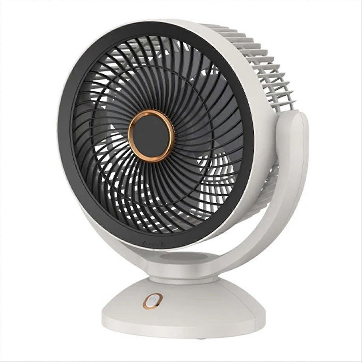 USB Air Circulation Electric Fan Non Rechargeable Table Desktop