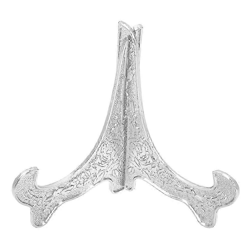 Plate Stand Aluminum Holder Base Multi-use Picture Stand Medal Display Rack