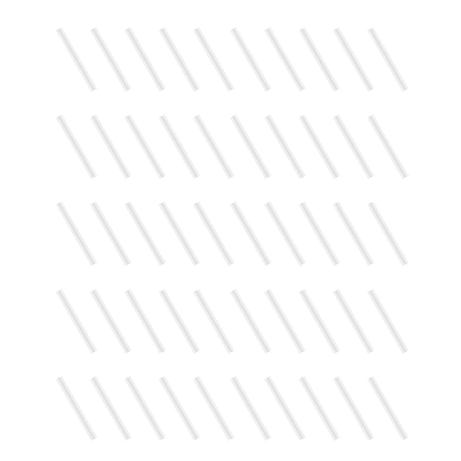 Filaments Connector PTFE Tubes 10/30/50PCS For Secure 3D Printer Filament Joining, 37mm Length Multicolor