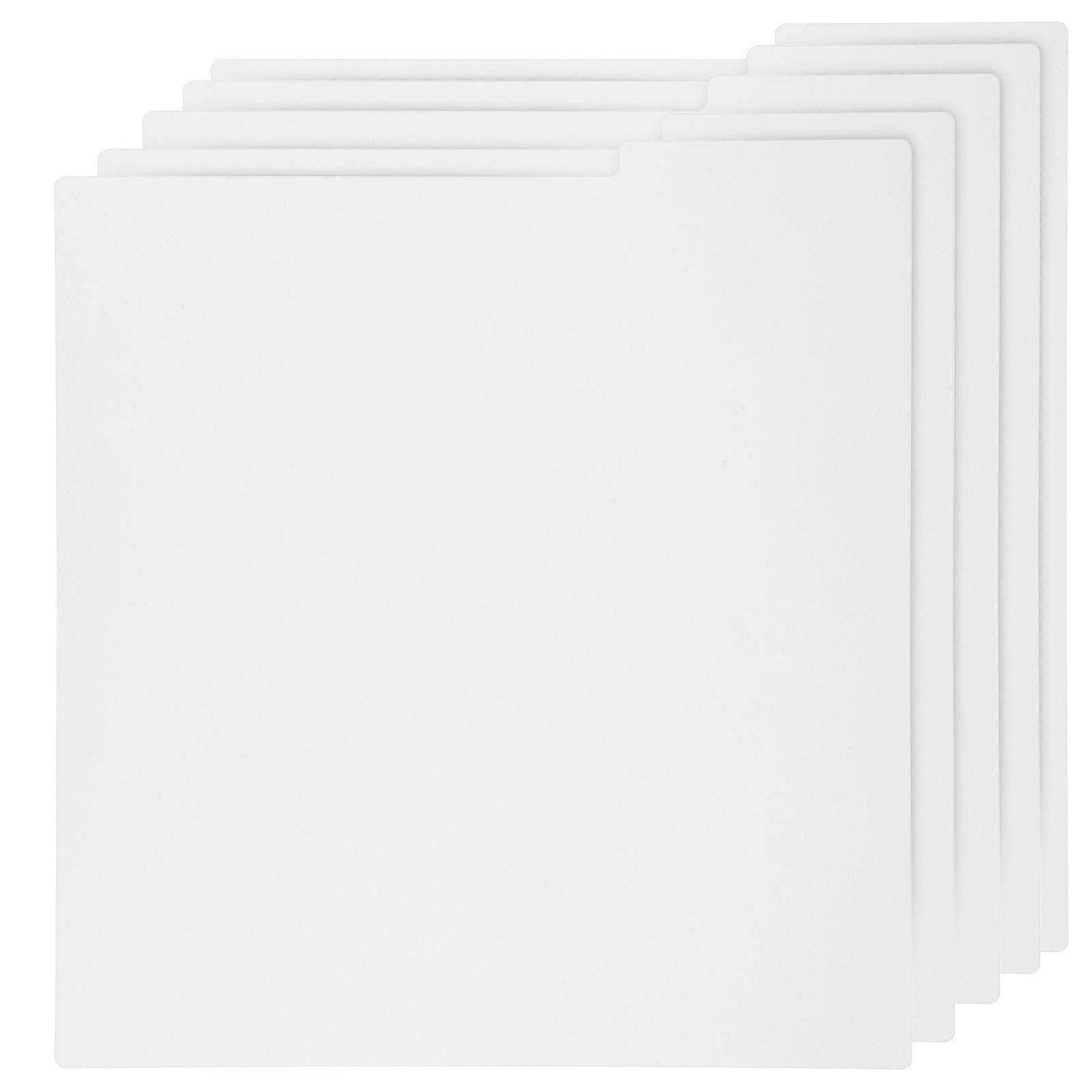 5 Pcs Record Dividers Plastic Album Record Dividers With Write-On Tabs For Vinyl Record Organization Dividers For Album Storage
