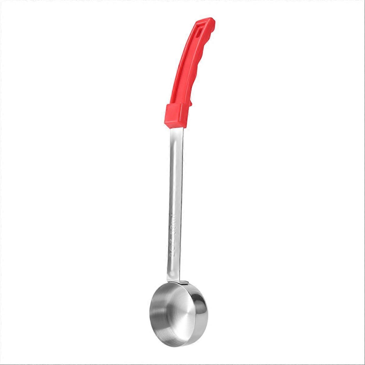 Pizza Spread Sauce Ladle Rubber Handle Flat Kitchen Cooking -2 Oz