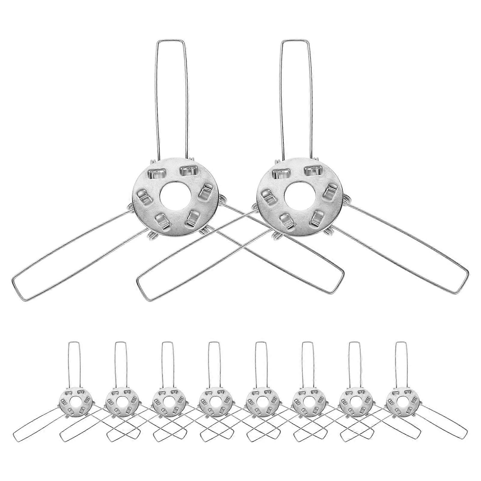 Lampshade Spring Adapter Lamp Shade Fixator for Easy Installation 10Pcs