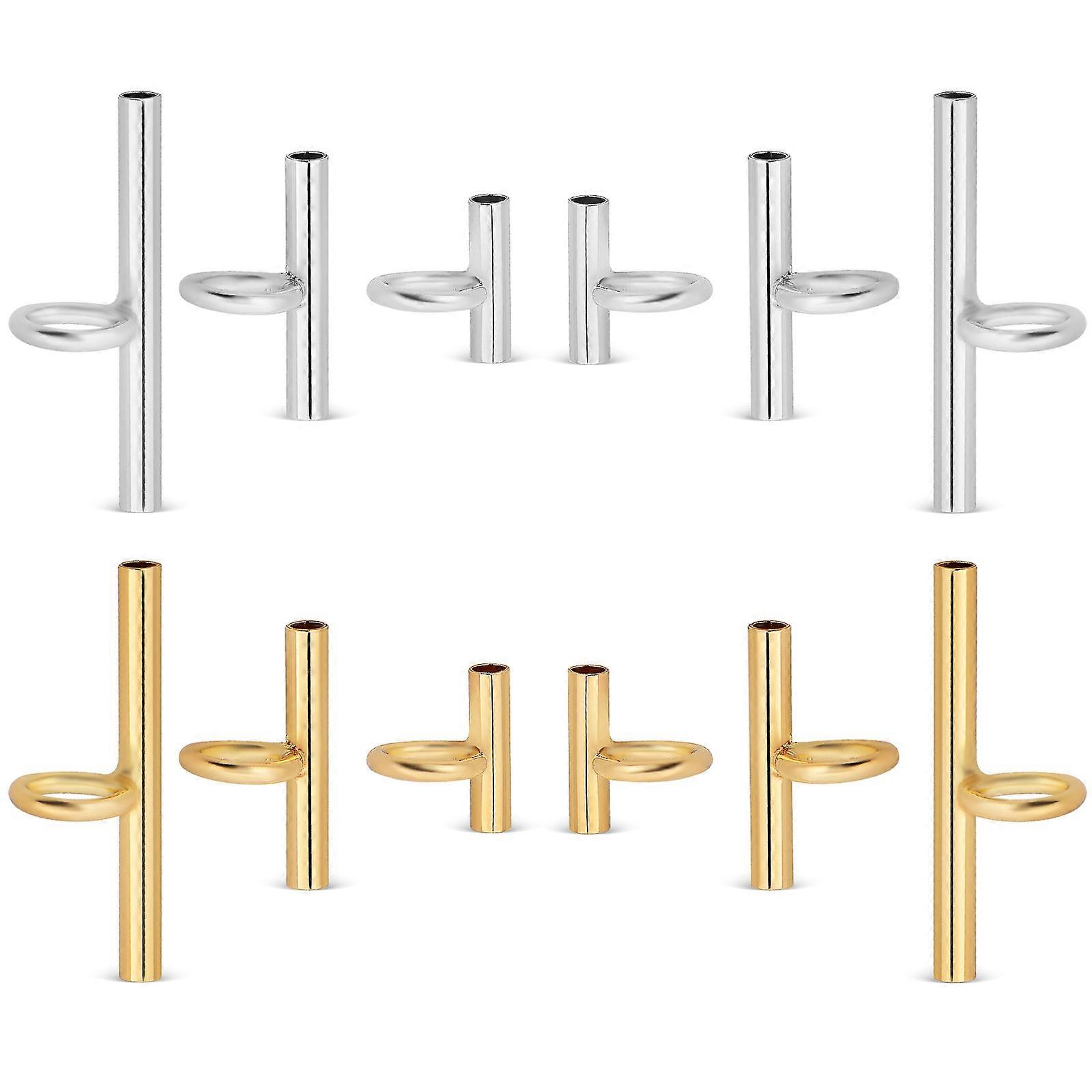 12Pcs Copper Brooch Pendant Maker for Jewelry Making Tools