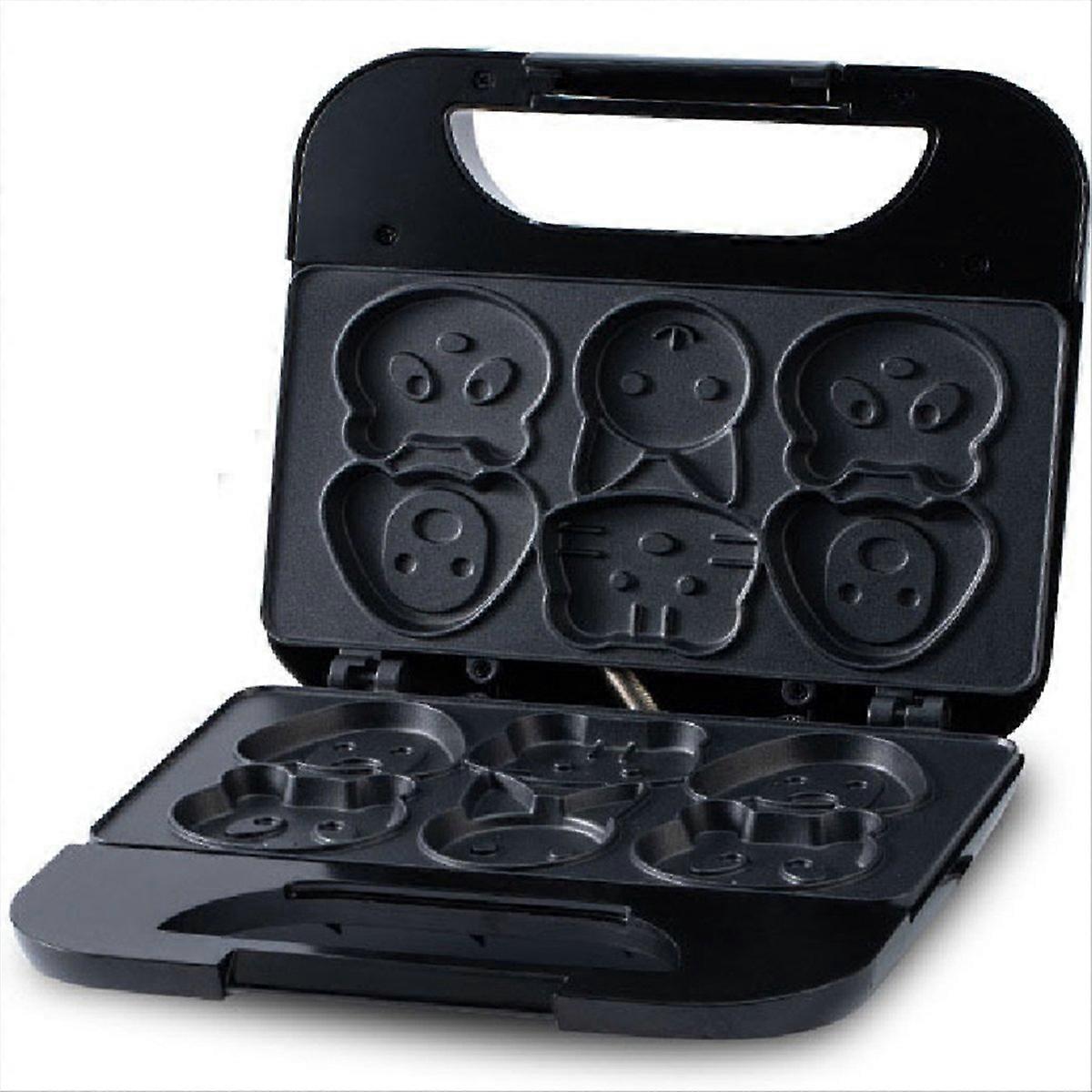 Mini WaffleMaker 6 Animal Shaped Pancakes Breakfast Machine (EU)