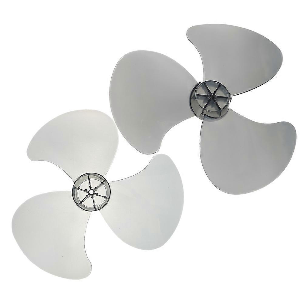 Standing Pedestal Fan Plastic Fan Replacement 2Pcs Black