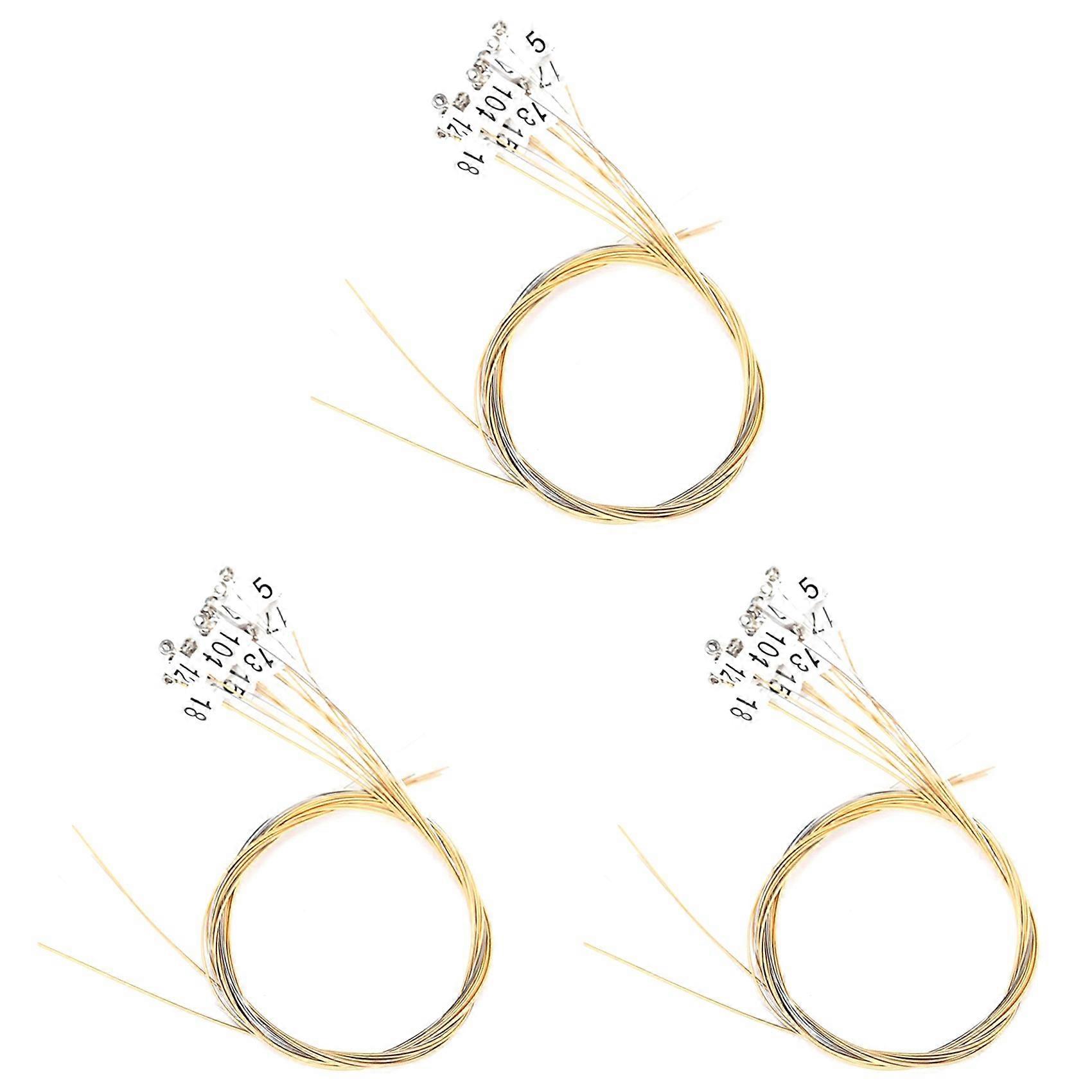 3X 21 String Lyre Harp String Lyre String Small Harp Strings Accessories Musical Instrument 21 String Laiyaqin String