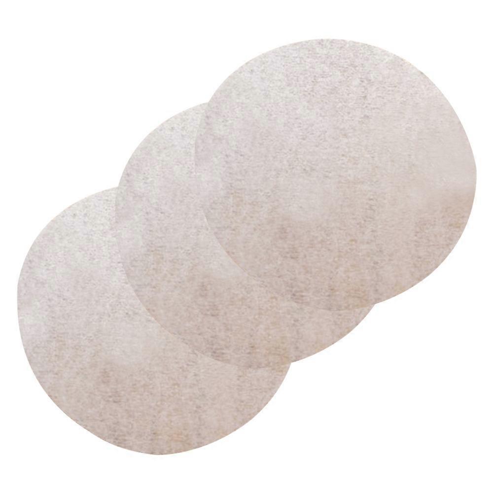 Oil Filter Cooking High Temperature Resistance Round White 12Pcs