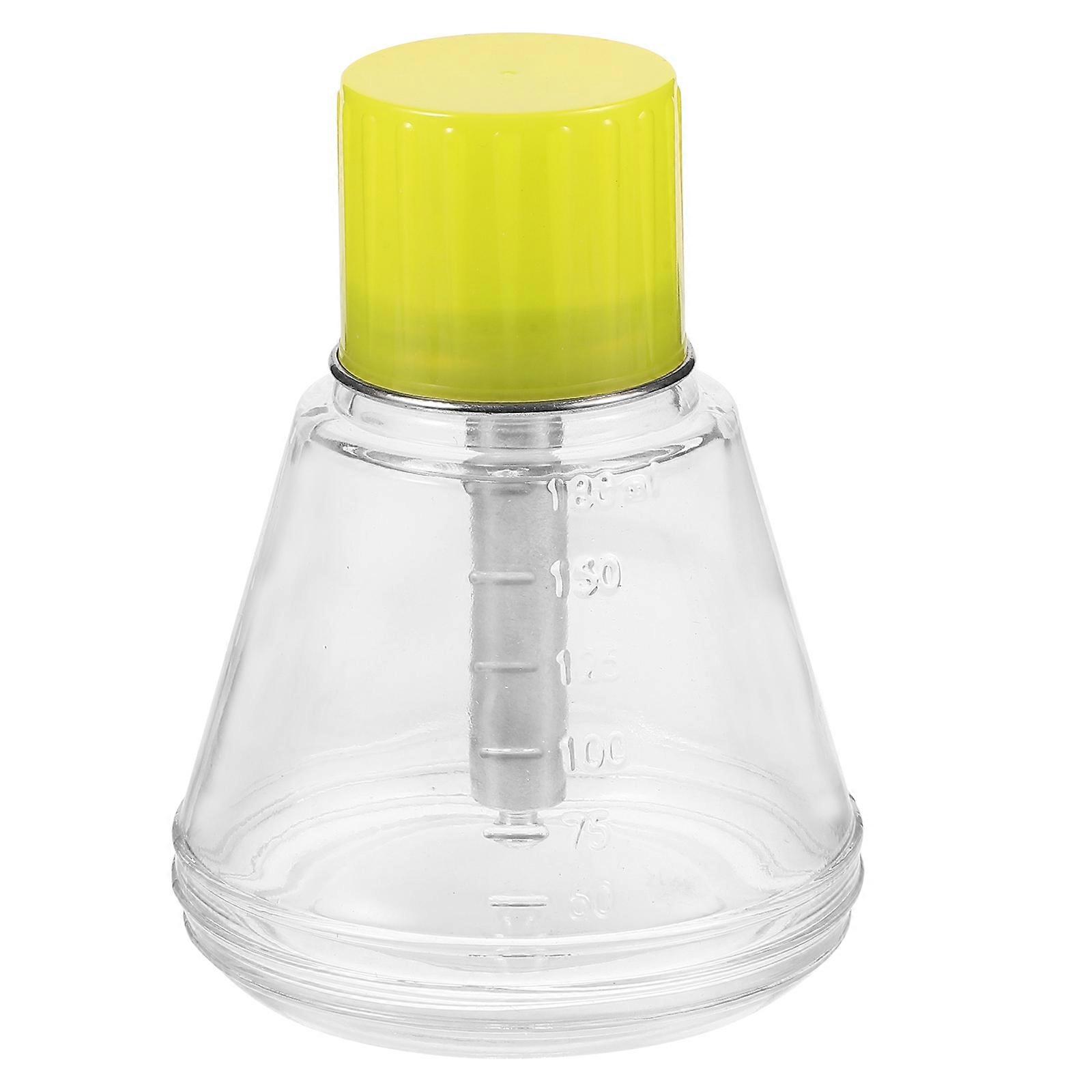 Empty Glass Pump Bottle for Nail Polish Remover Durable 180Ml