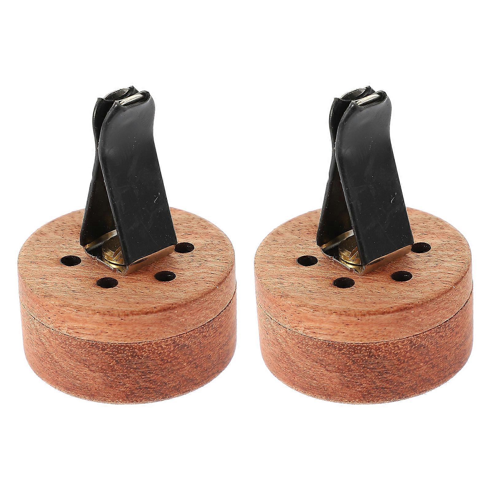 Wooden Aroma Diffuser Car Perfume Diffuser for Essential Oils 2Pcs