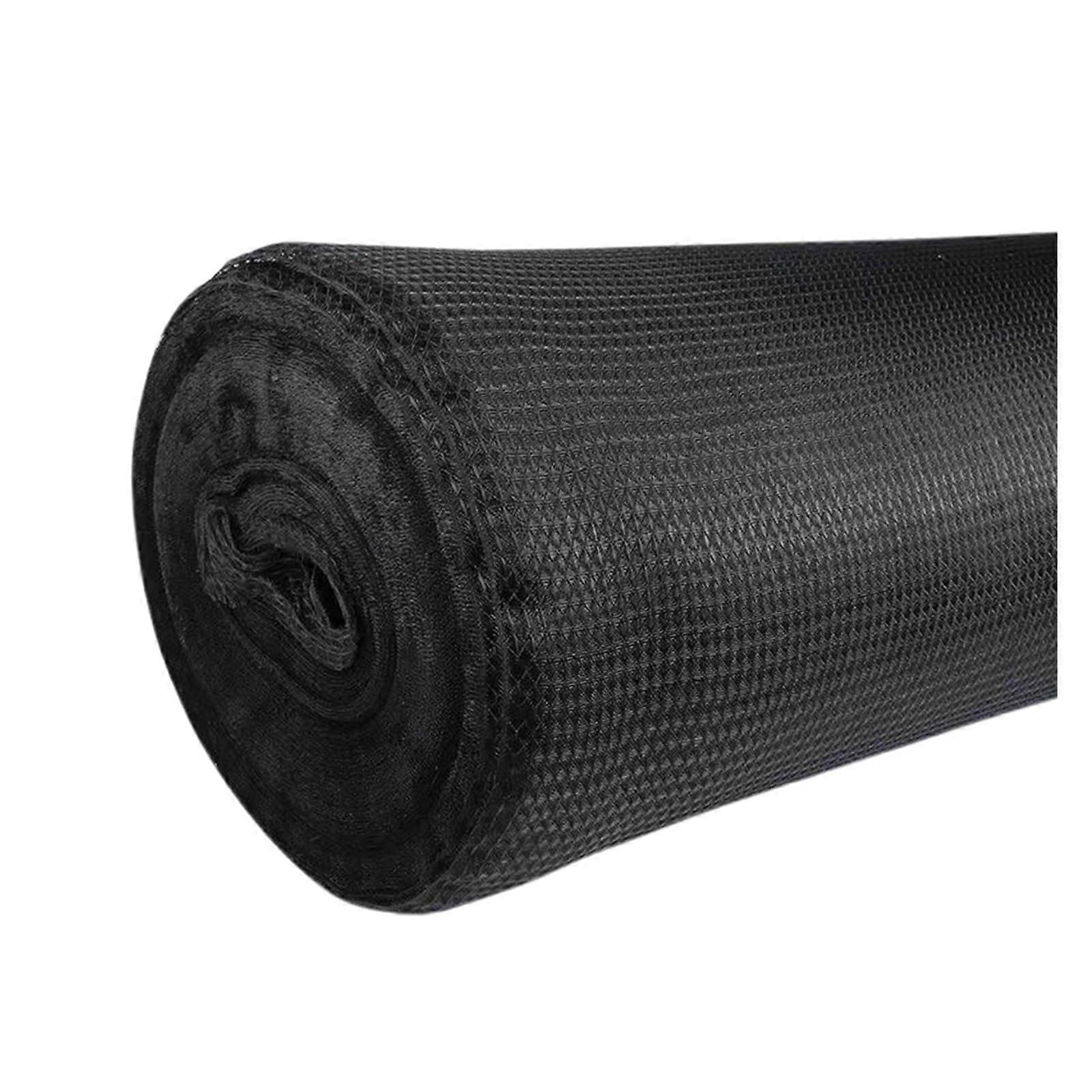 Air Conditioner Filter Dustproof Vent Screen Improves Cooling Efficiency Easy Clean Reusable 1.2x1m Black