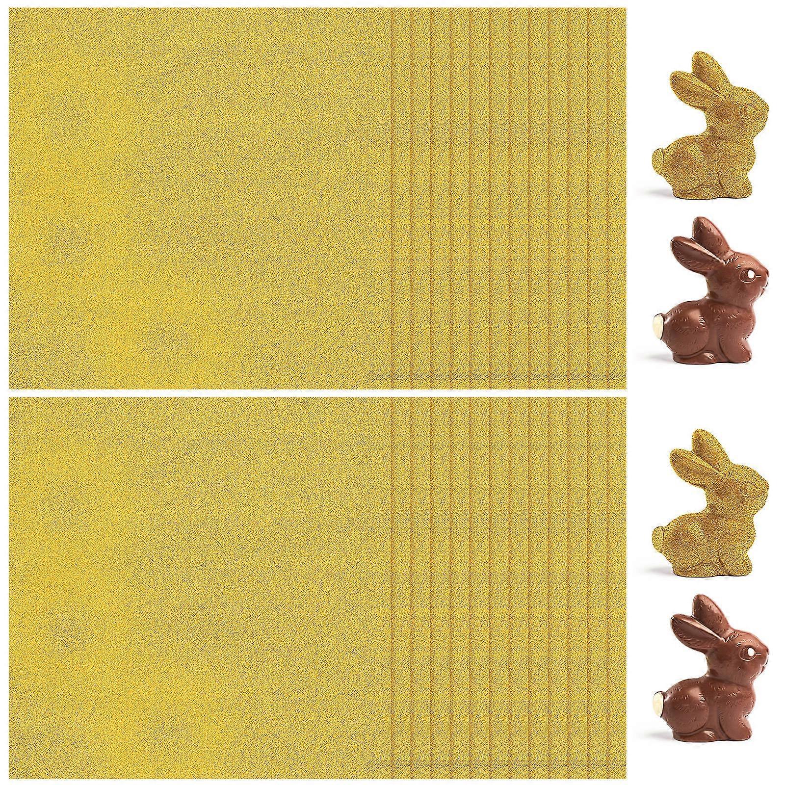 Gift Packaging Paper Foil Candy Wrappers for Wrapping 200Pcs Aluminium Sheets