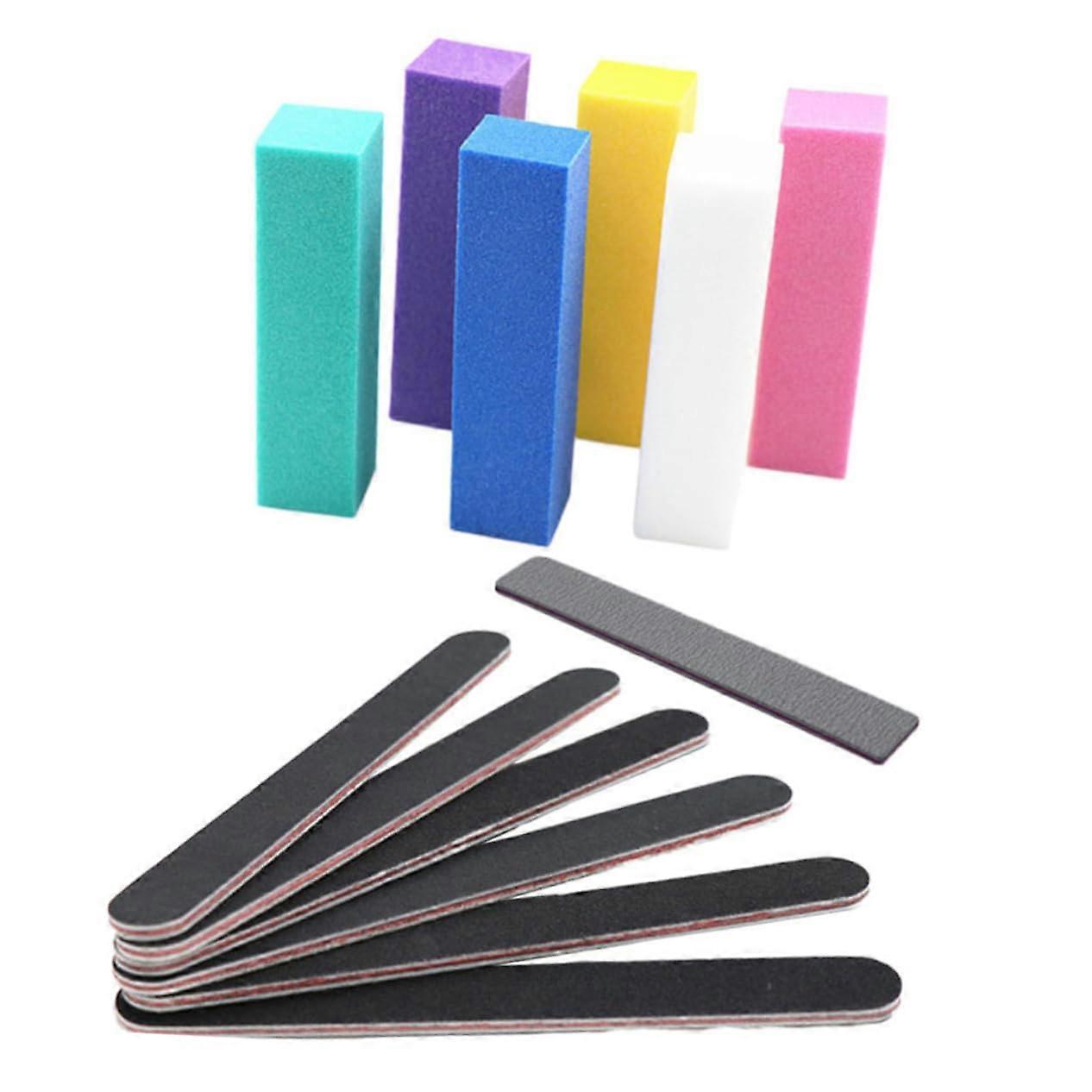 Professional Nail Buffer and File Set 13pcs for Natural and Artificial Nails, MultiFunction Care