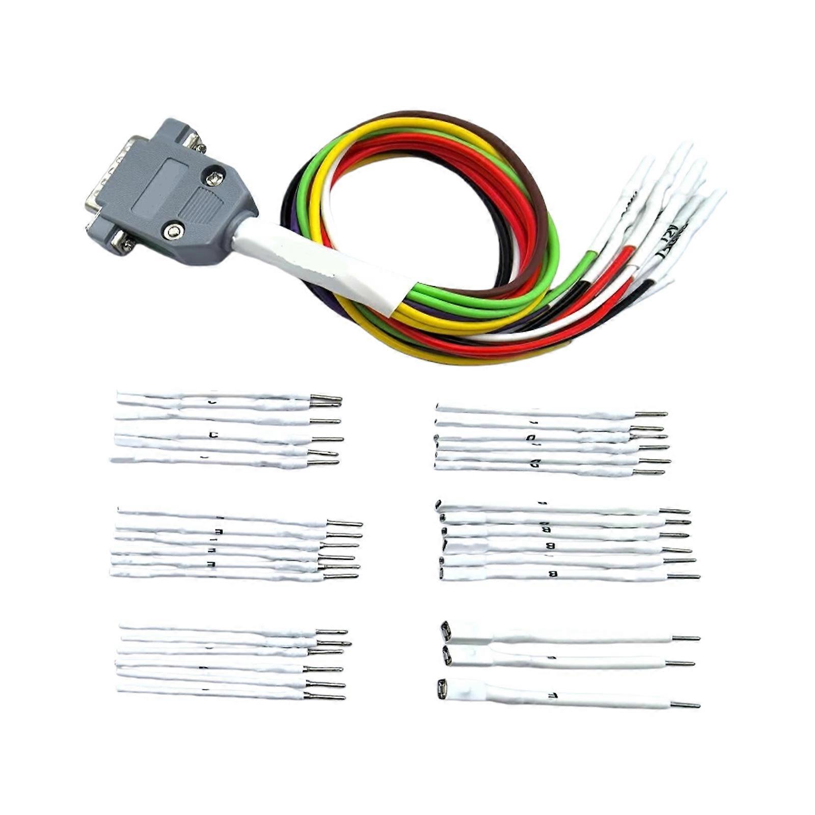 Accuracy Engineered Diagnostic Cable Set with Tight Tolerance Time Save Automotive Programming for FC200 DB15 Multicolor