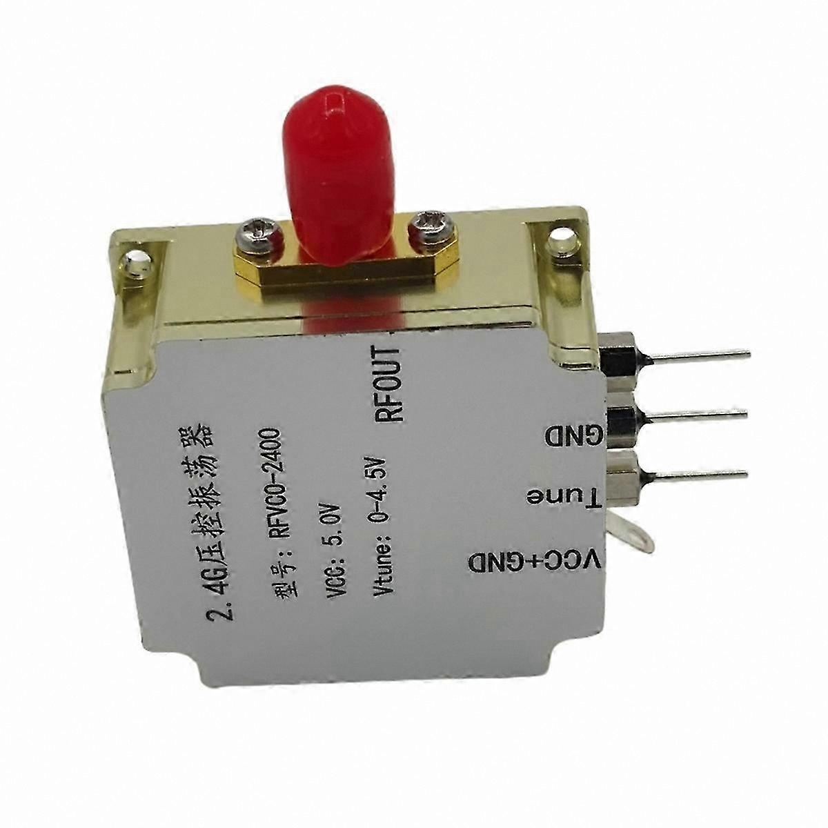 Microwave VCO Module 2.4G Signal Generator Voltage Controlled Oscillator for Sweep Applications