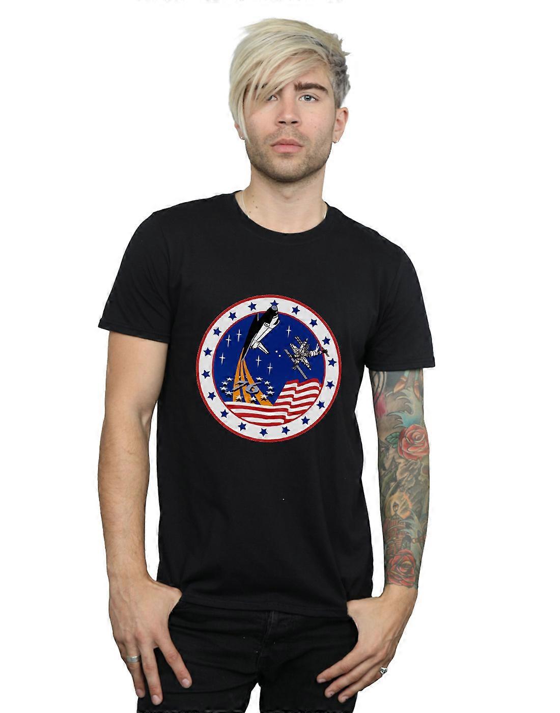 NASA 남성용 클래식 로켓 76 티셔츠