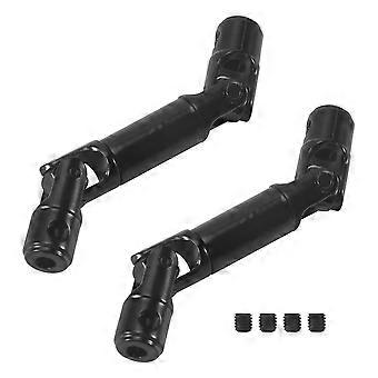 2PCS Upgrade Metal Driving Shaft for WPL HengLong 1/16 RC Car Parts Crawlers Truck,Silver
