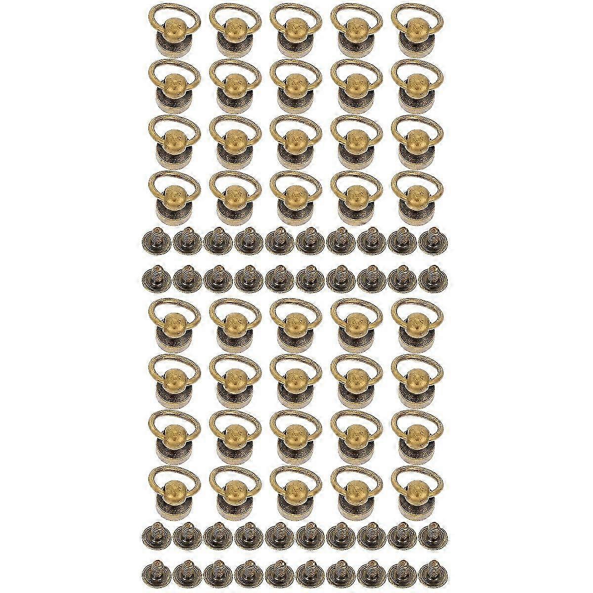 Phone Case Screws Rivets Fasteners for DIY with 40Sets Durable and Strong