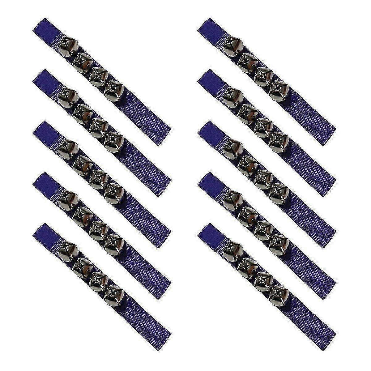 Violet main 10Pcs Orff handbell, multi-facettes Ability Development Handbell, danse Performance Inst