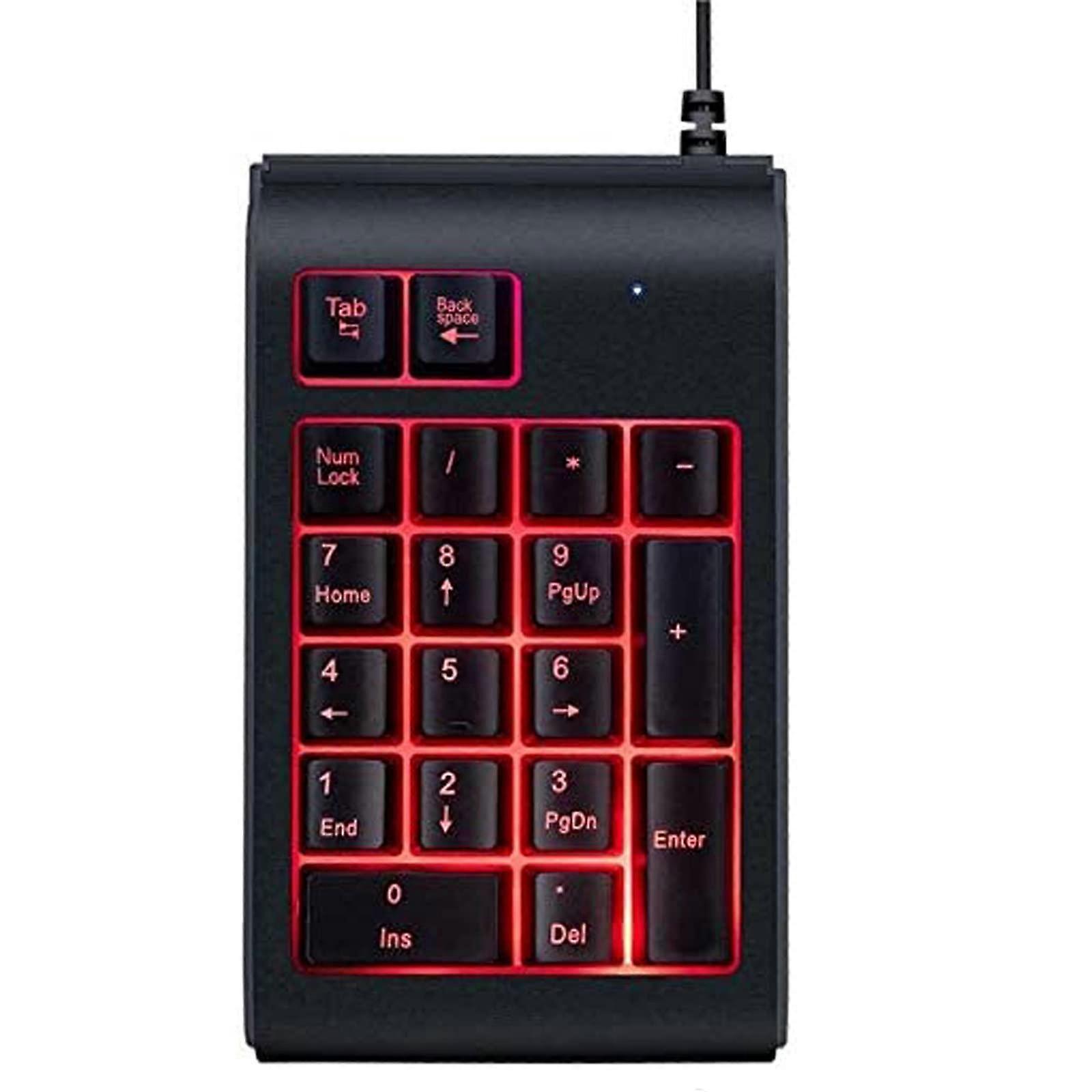 Gaming Keyboard and Mouse Combo, Ergonomic Wired USB Plug and Play Full Size with Numeric Keypad