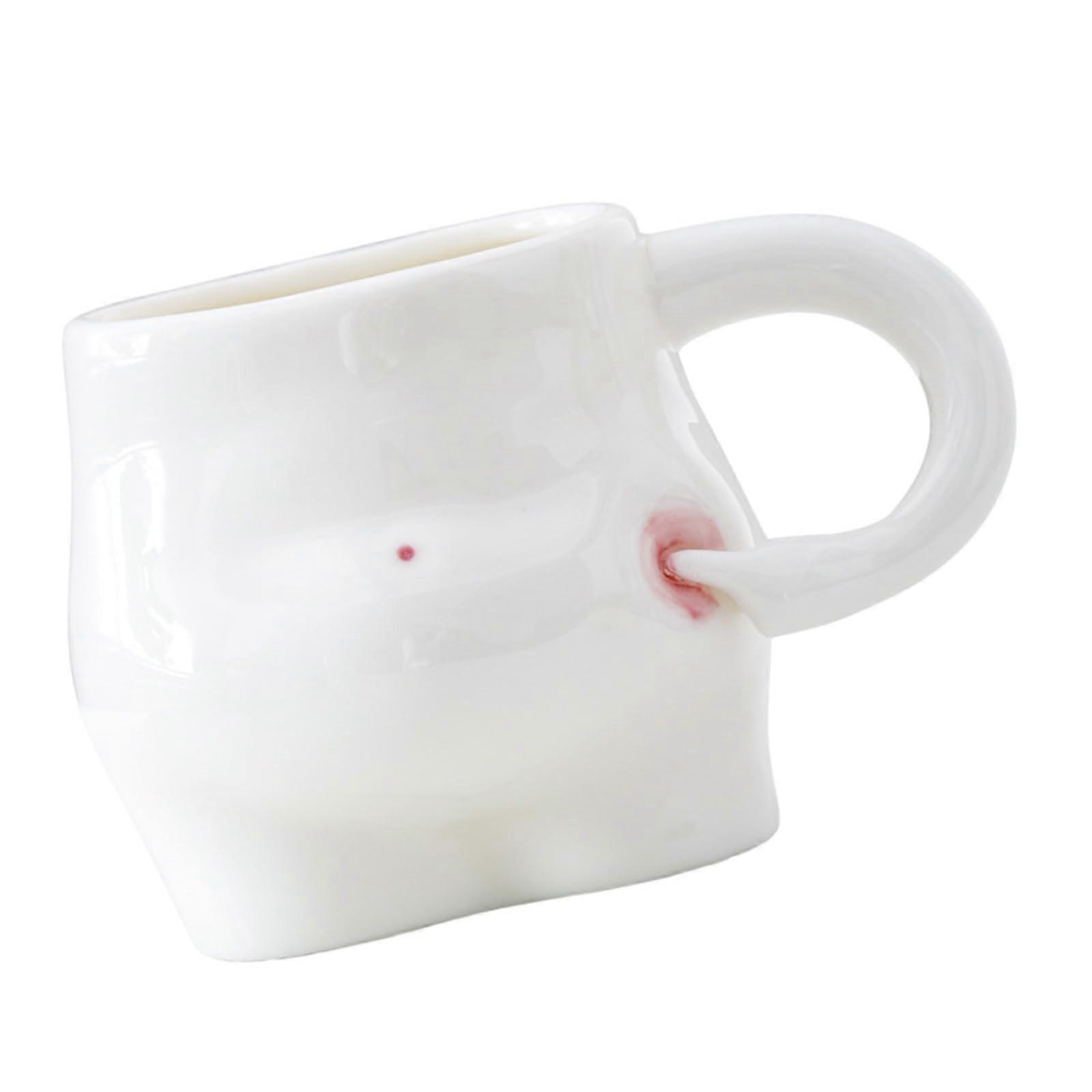 Temperature Resistant Porcelain Coffee Mug with Ergonomic Handle and Easy Clean Design