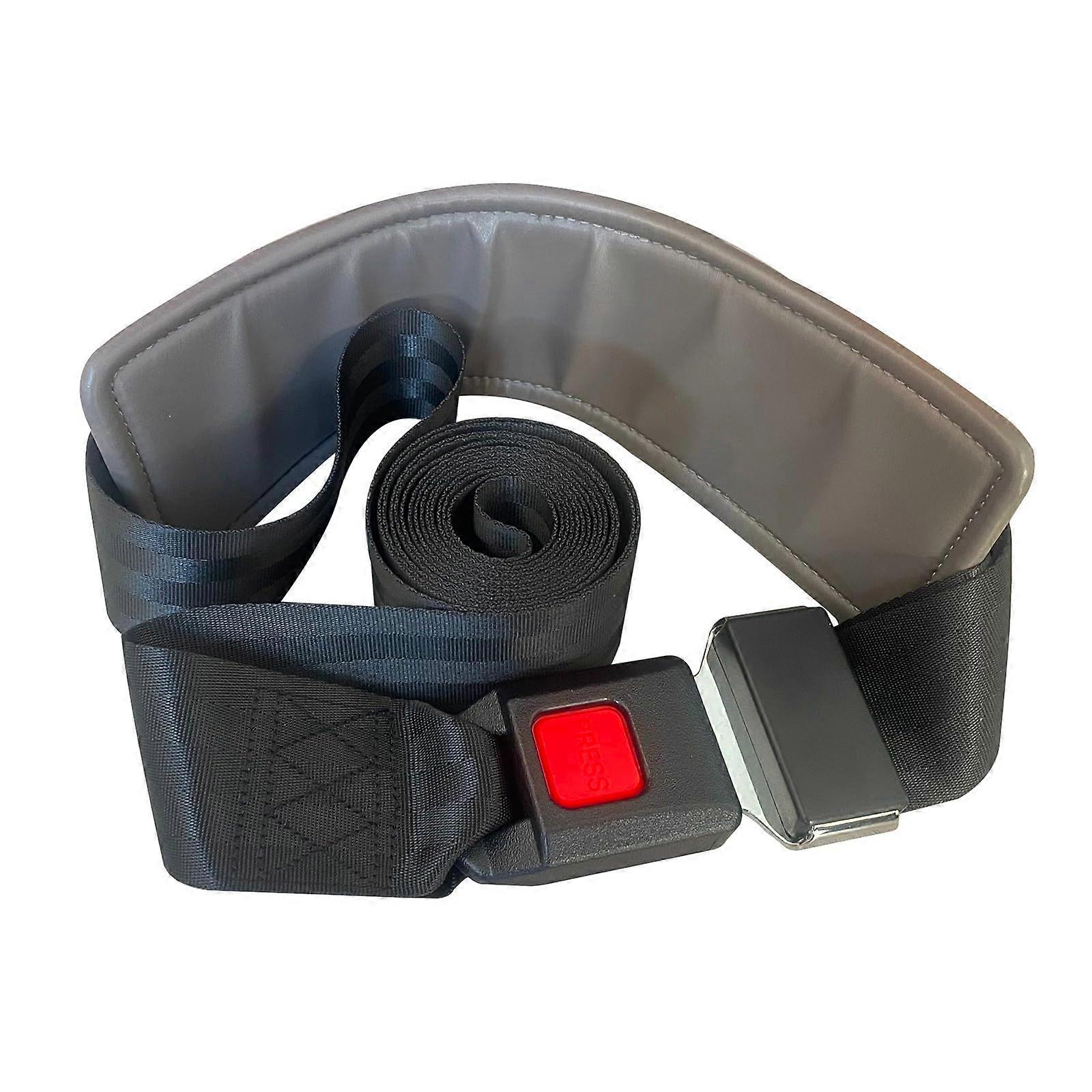 Physical Therapy Mobilization Belt with Padding, Adjustable Manual Traction Strap for Rehab