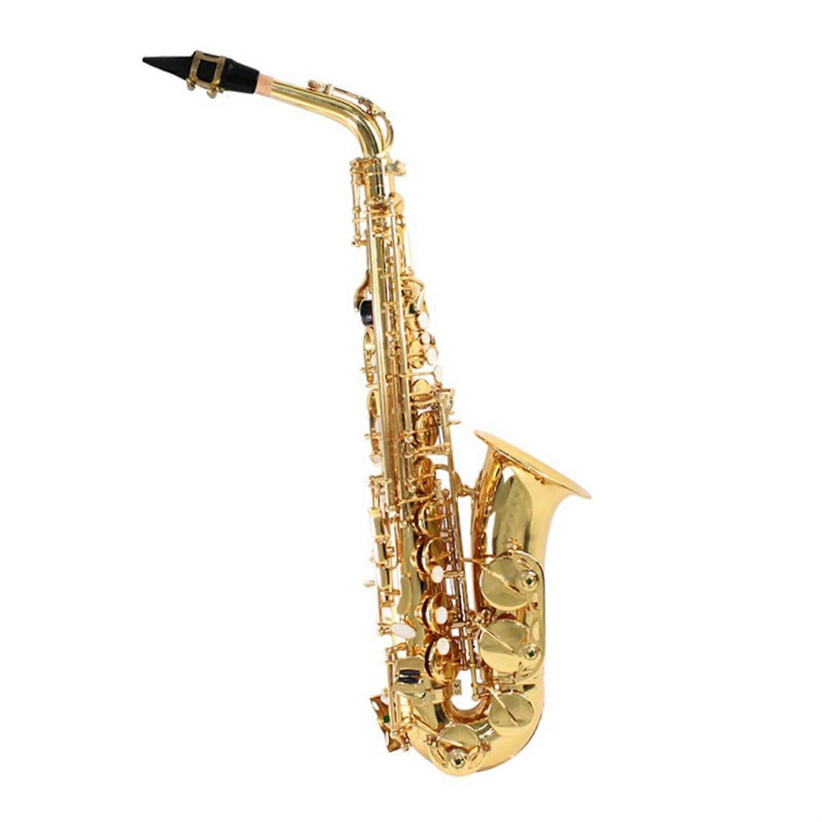 Beginner Alto Saxophone E Flat with Improved Widened Bell for Students and Exam Practice