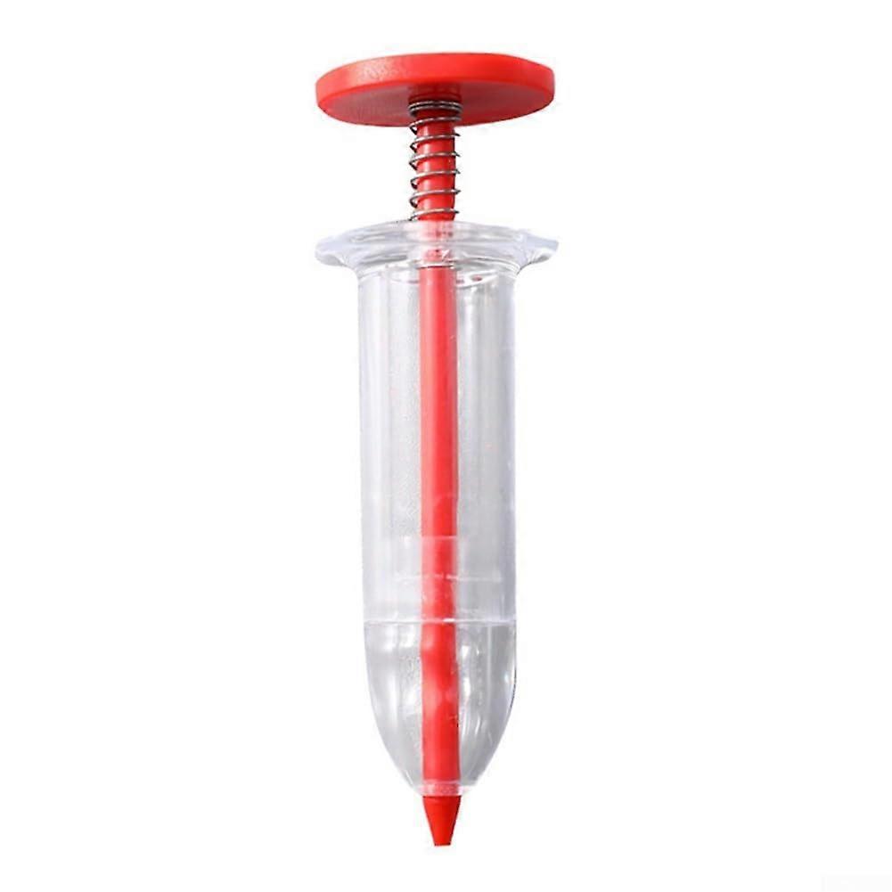 6 Piece Mini Garden Tool Set for Effortless Planting and Seeding with Durable Compact Design Red