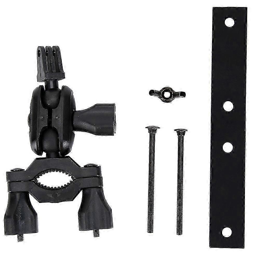 Car Rearview Mirror Camera Support Kit 360 Degree Rotating Driving Recorder Bracket