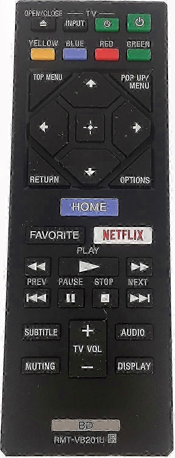 Remote Control for Blu-ray DVD Player, Compatible with Multiple Models