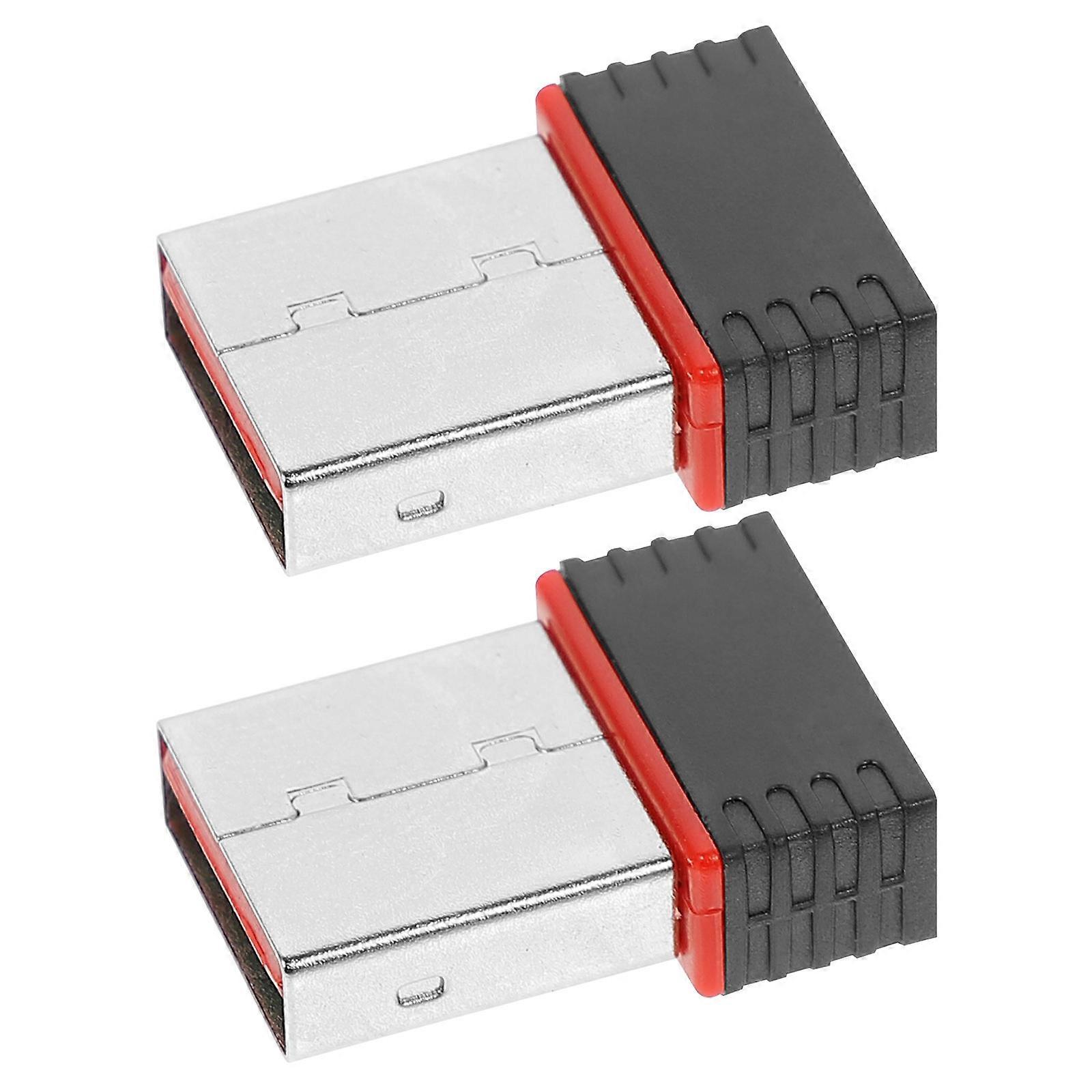 Wireless Network Adapter Mini WiFi Adapter with Strong Signal for 2Pcs