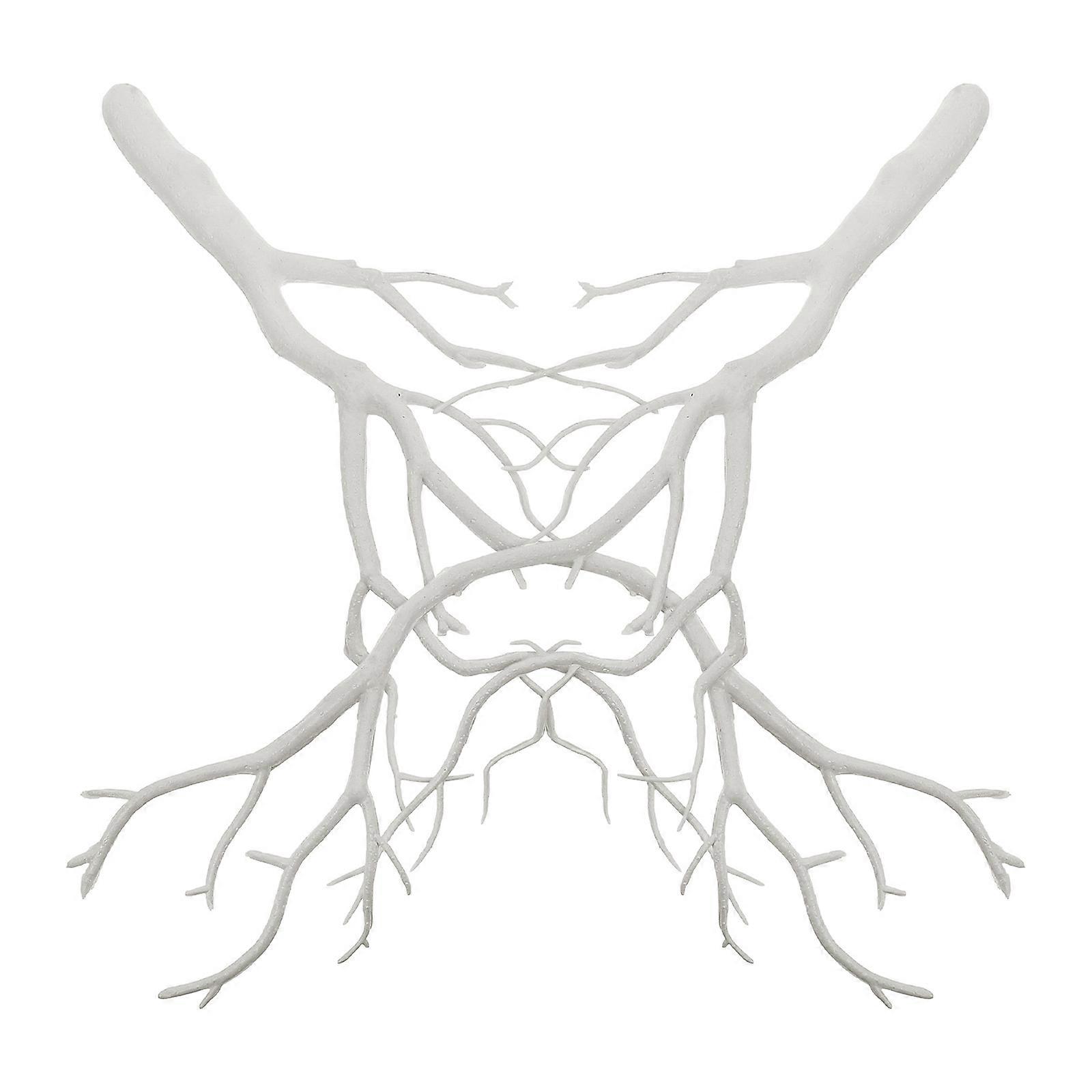 White Tree Branches Decorative Branches for Vases 2Pcs Stems