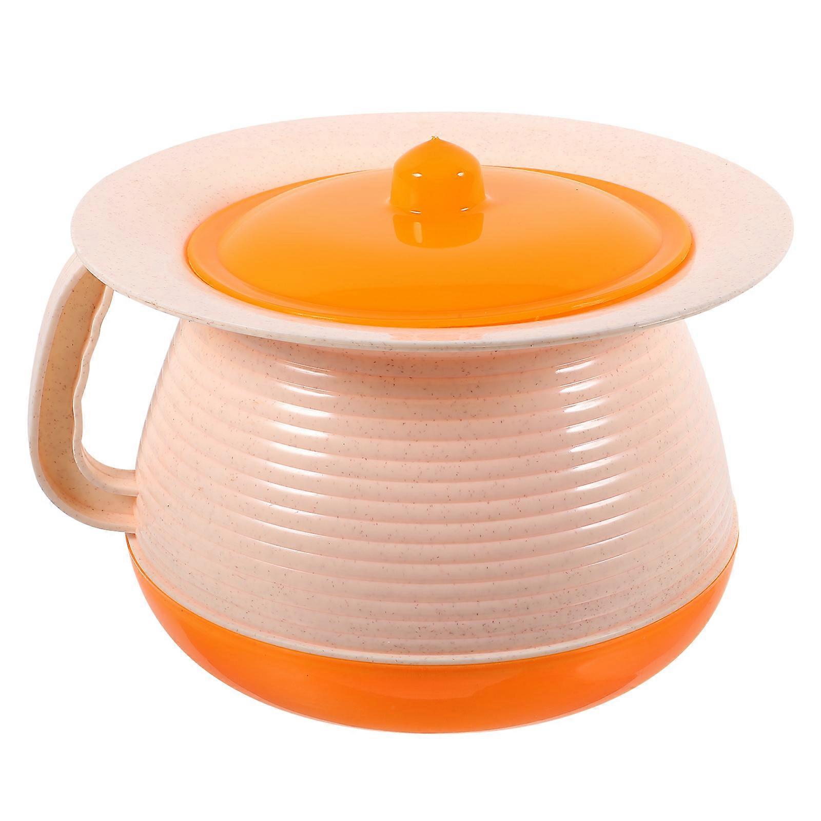 Plastic Spittoon for Urine Storage 2Pcs Durable Potty Urinal Bottle