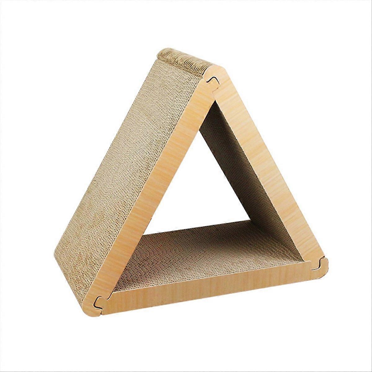 Vertical Cats Tower Scratcher for Cats Combined Triangular 3 in 1