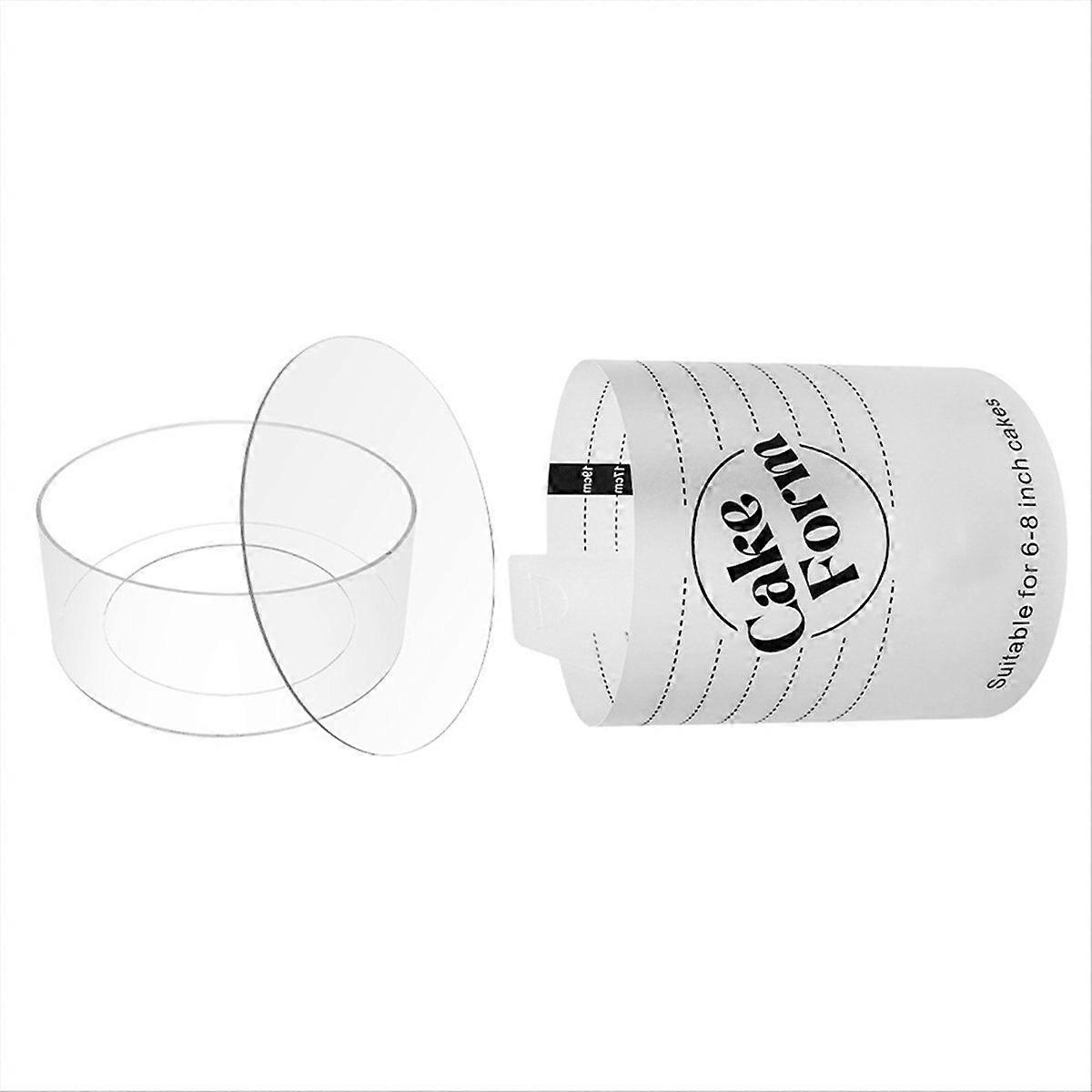 Adjustable Round Ring Mould for Cake,Retractable Tools for Fondant,Mousse Cake Ring,Acrylic Ring,Cake Tools 10inch