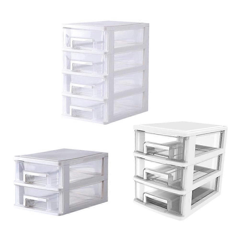 1Pack Elegant Plastic Storage Cabinet for Study Room 17x9.4x7.9in