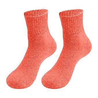 Thigh High Stockings for Women – Thick Wool, Thermal, Solid Color, Silicone Band, Compatible with Autumn/Winter