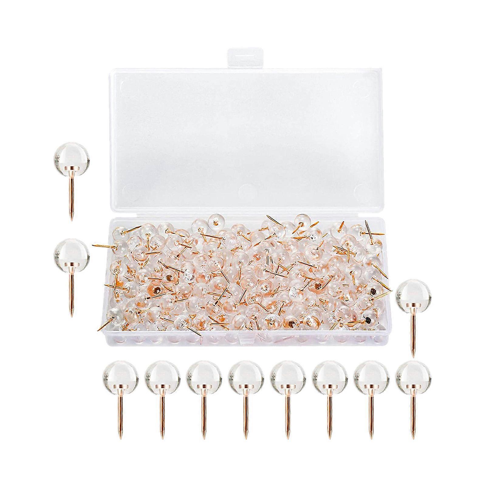Multi-Function Push Pin Convenient Thumb Tacks with 250Pcs for Office Use