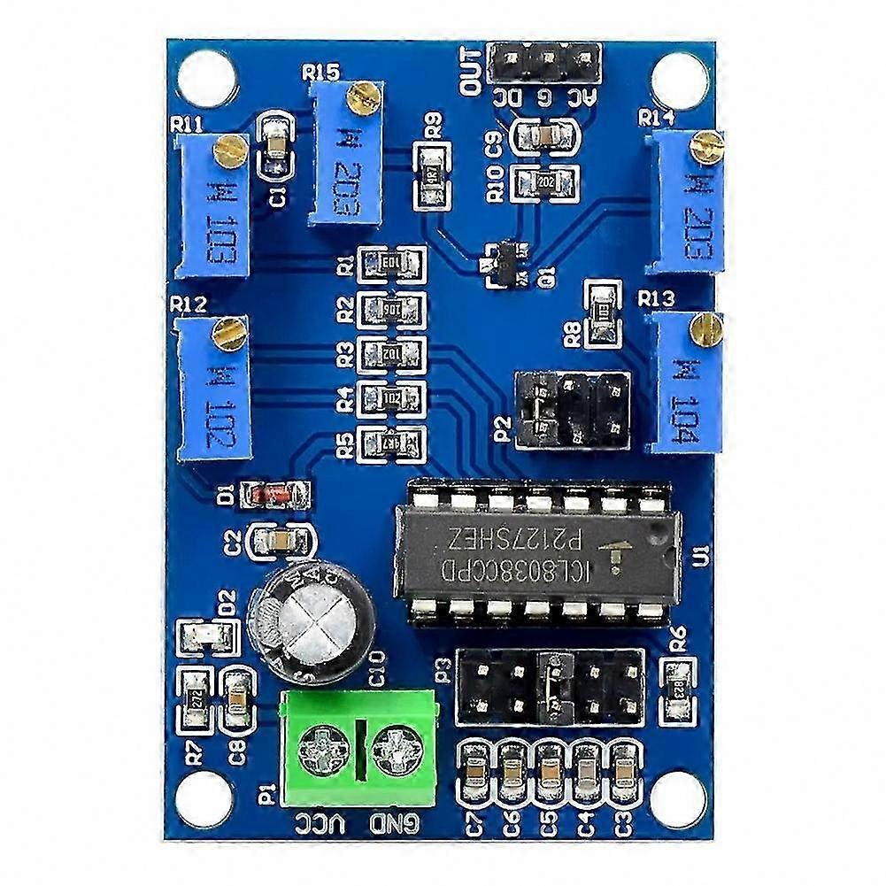 Medium/Low Frequency Signal Generator Module, 10Hz-450KHz Triangular/Rectangular/Sine Wave Output for Signal Testing and Development