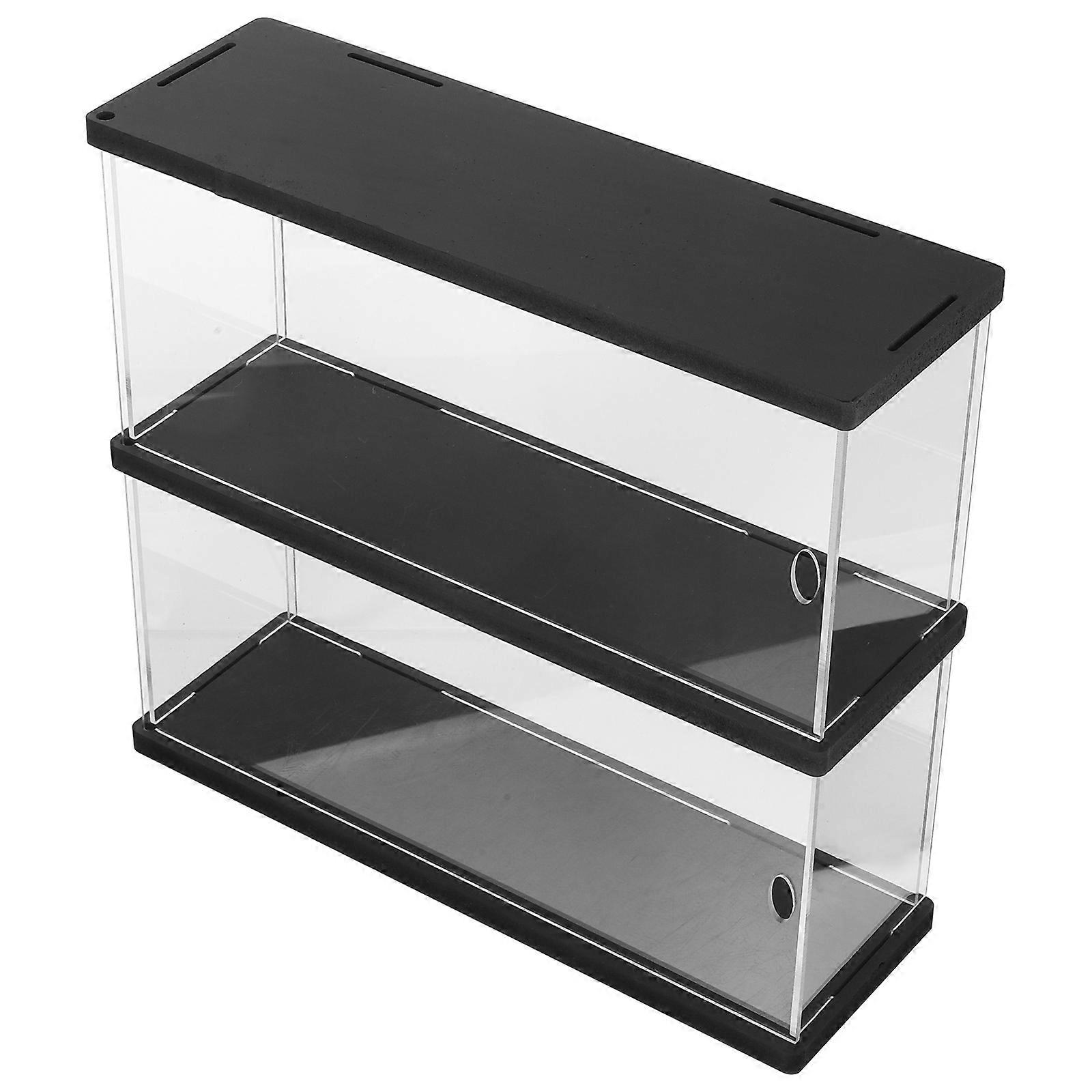 Acrylic Display Case for Figures Action Figure Display Box Dustproof Storage