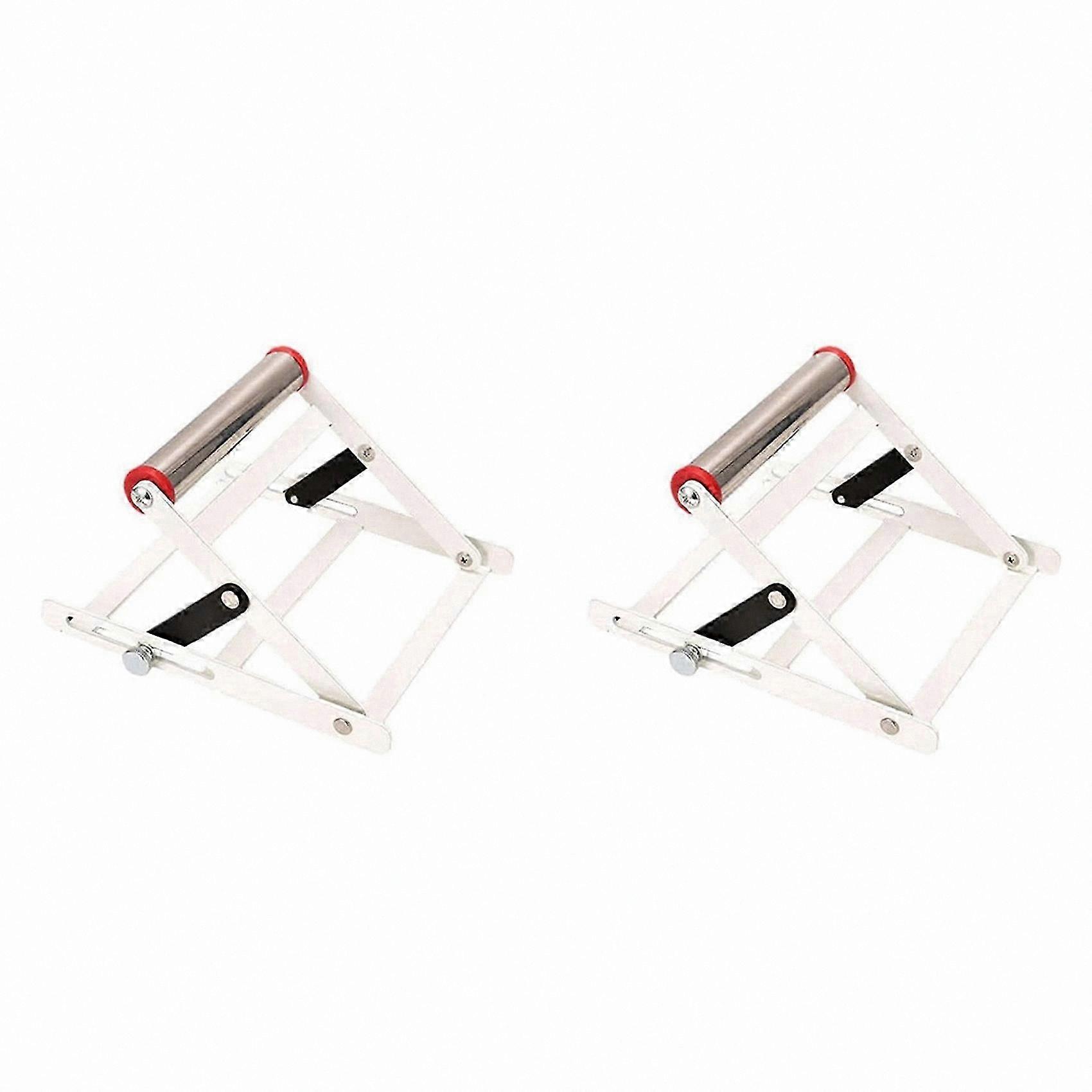 Adjustable Cutting Machine Support Frame, Table Saw Stand with 2X Capacity