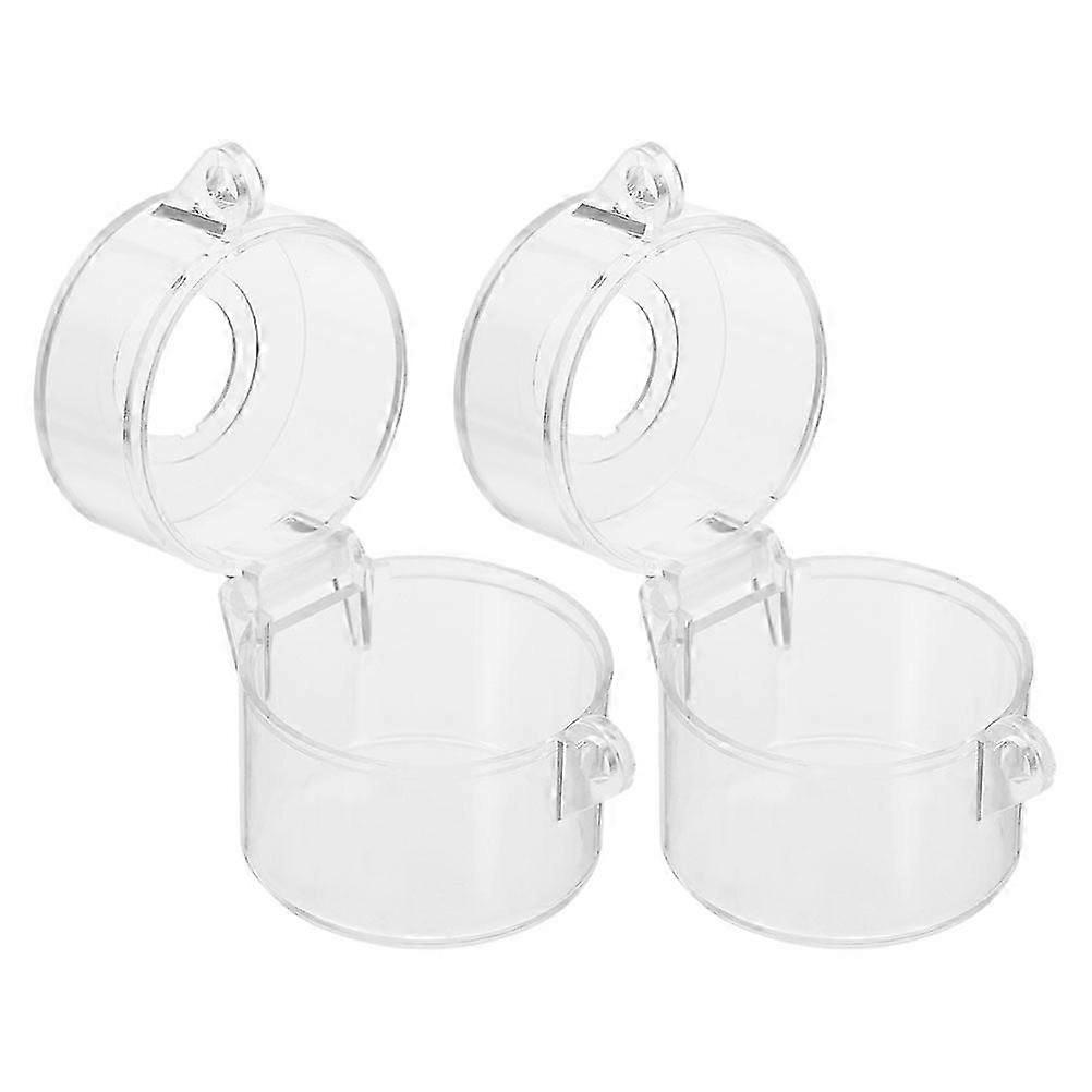 2026 Button Switch Protector Cover Emergency Stop Button Cover for 2Pcs ABS Material