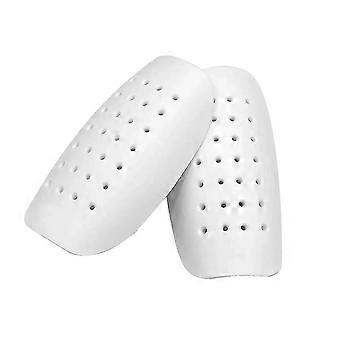 Sports Soccer Shin Pad Leg Support Football Shinguard compatible with Adult Teens Football Thigh Knee Pads White L