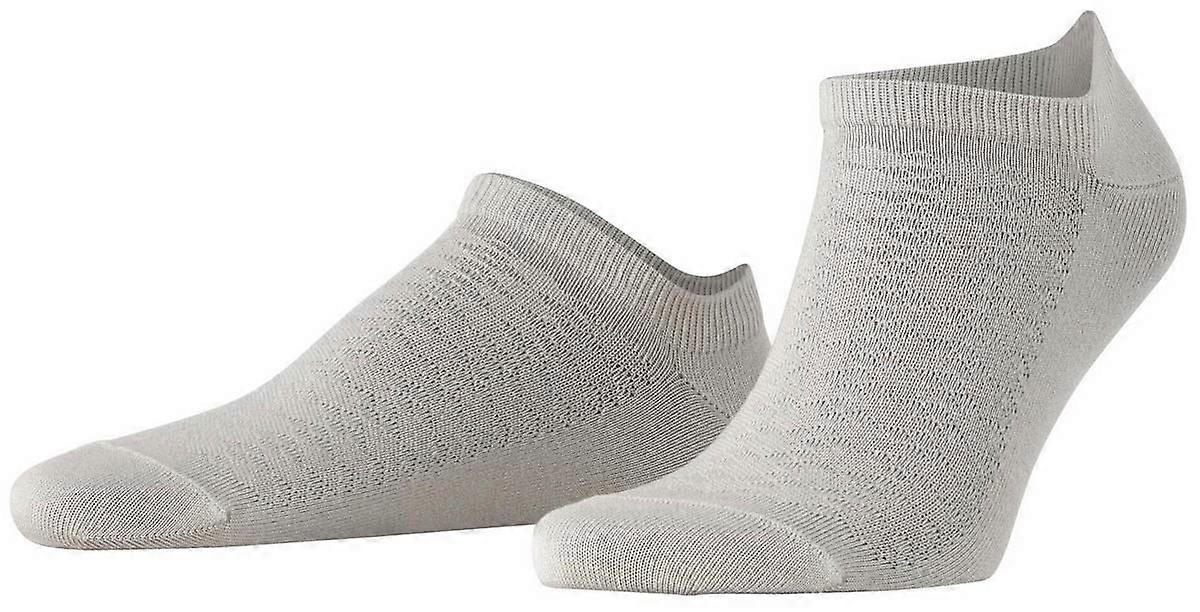 Burlington Cornwall Sneaker Socks - Light Grey