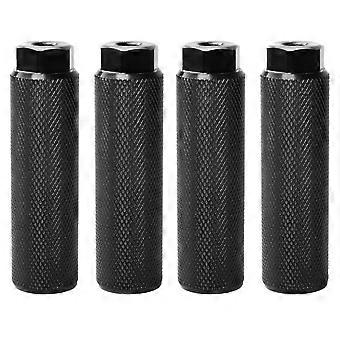 4 stuks antislip fietsvoetsteunen - Achtervoetsteunen voor fietsstunts, antislip accessoires voor mountainbike achterwiel